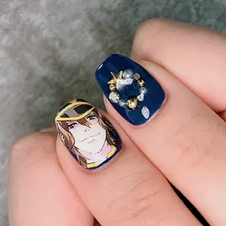 ネイル haleyume所属・shino🌟 痛ネイルのネイルデザイン