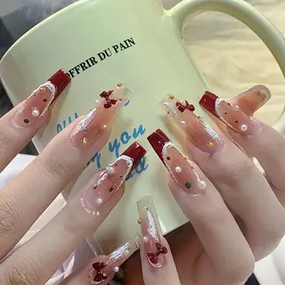 ネイル Venusパラジェル 長さだし専門店のネイルデザイン