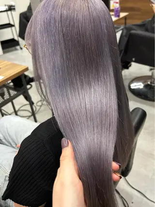 ロング カラー ENA💗NEXT /ハイトーンエクステのヘアスタイル