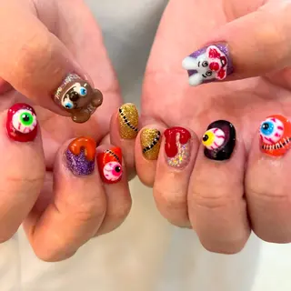 ネイル 栗田 ゆう子のネイルデザイン