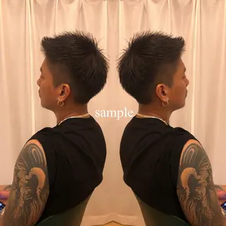 メンズ Richromatic所属・M Jのヘアスタイル