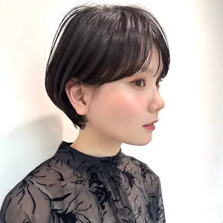 ショート カラー take/ショート& レイヤーカット/銀座のヘアスタイル