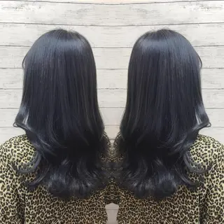 セミロング 韓国ヘア🤍髪質改善 🇰🇷AKANEのヘアスタイル