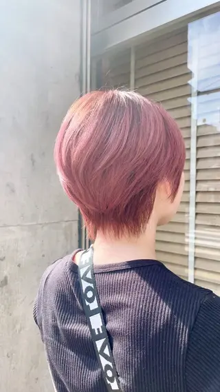 ショート 北赤羽/ボブ/レイヤ ー/メンズ/マツオカのヘアスタイル