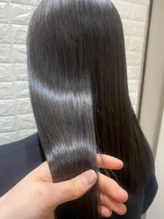 セミロング 石野 友唯のヘアスタイル