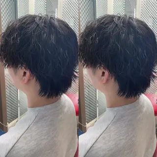 ショート パーマ メンズ TATSUKI タツキのヘアスタイル