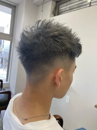 カラー メンズ SHAFT Ieiriのヘアスタイル