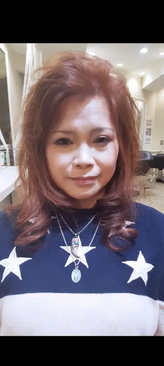 ロング CREATION所属・Artist 和田 エスケのヘアスタイル