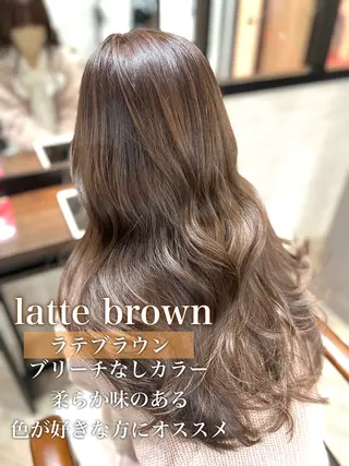 ロング カラー ヘアアレンジ 顔まわり職人🇰🇷 韓国ヘア/KAITOのヘアスタイル