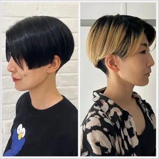 ショート カラー 似合わせhair 〻 mikiのヘアスタイル