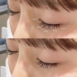 マツエク・マツパ 束感マツエク 弥のマツエク・マツパデザイン