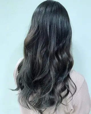ロング 齊藤 久恵のヘアスタイル
