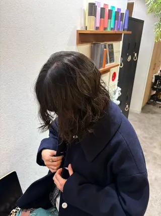 ショート 🧶個性派/横浜パー マ/暖色/ミミのヘアスタイル