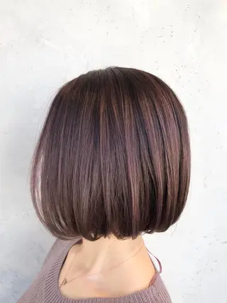 ショート カラー ヘアアレンジ ｲﾝﾅｰｶﾗｰ屋さん 🫧伊藤拓実のヘアスタイル