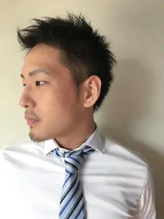 ショート メンズ リボンズシー 釘嶋のヘアスタイル