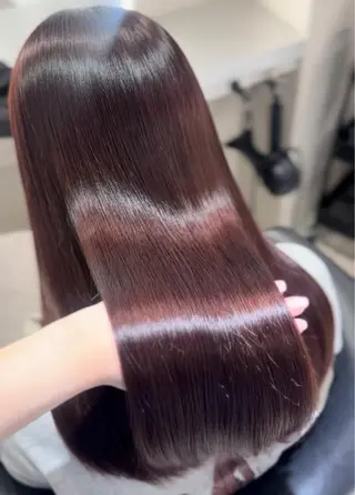 ロング ハイトーン/ミルク ティー🤍reinaのヘアスタイル