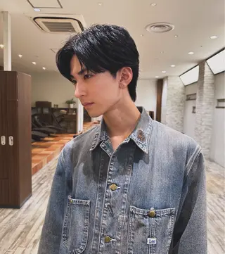 メンズ 内山 湧勝/ショート パーマ特化美容師のヘアスタイル