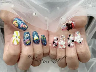 ネイル ネイルサロンクイーン 東京/新宿/大久保のネイルデザイン