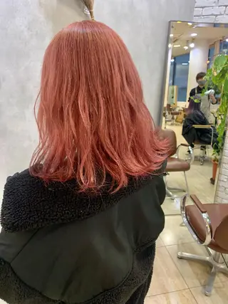 ミディアム カラー ヘアアレンジ hiar make ROSEL所属・ROSEL末吉 海渡のヘアスタイル