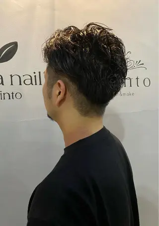 ショート パーマ メンズ HOODS所属・木下 晃徳のヘアスタイル