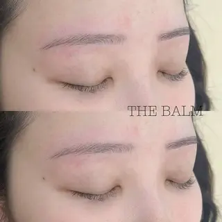 アイブロウ THE BALM three🪴稲村のマツエク・マツパデザイン