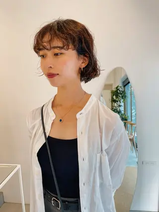 ショート パーマ 可愛いパーマスタイル といえばISSEYのヘアスタイル