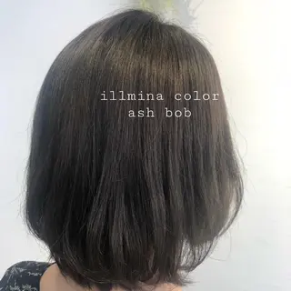 ミディアム 似合わせカラー✨人気 荻窪🌈川端風子のヘアスタイル