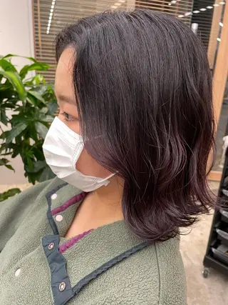 ミディアム ior北千住【イオール】所属・YU(ハイトーン/ ブリーチカラー)のヘアスタイル