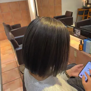 ショート カラー YUMEKA🩶/ 透明感カラー🥣のヘアスタイル