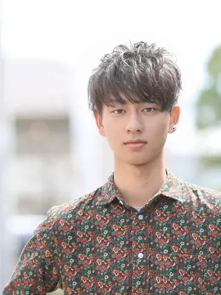 メンズ 森本 光貴のヘアスタイル