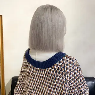 ショート PUNEL所属・🌙艶ハイトーン/ ミユウのヘアスタイル