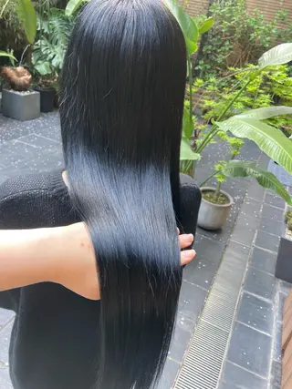 ロング カラー ✨最安値✨エクステ カラー🌼つきな🌼のヘアスタイル