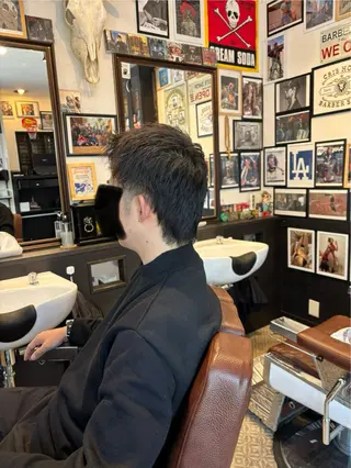 ショート メンズ CribHoodbarbershop所属・白井 昇太のヘアスタイル