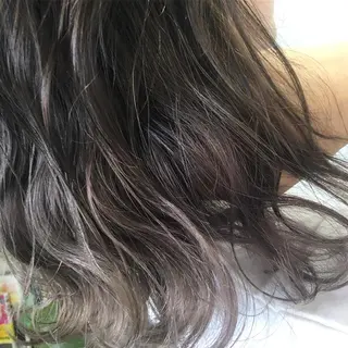 カラー ブリーチ毛縮毛矯正 👑山口のヘアスタイル