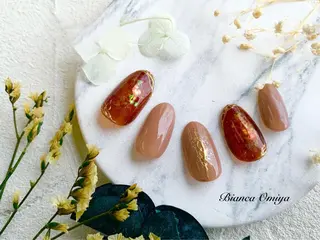 ネイル ビアンカ大宮 店長 モリサワレイラのネイルデザイン