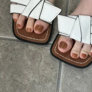 ネイル Ray. ちゅるん系ニュアンスのネイルデザイン