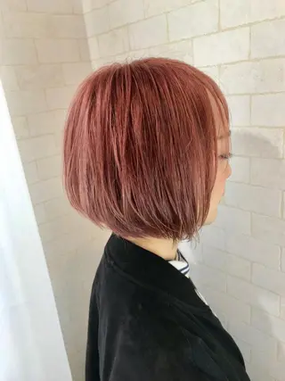 ショート カラー 神野 雅樹のヘアスタイル