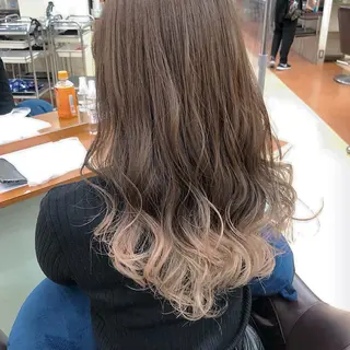 ロング カラー 【ニュアンスカラー・ 髪質改善】スズキカナのヘアスタイル
