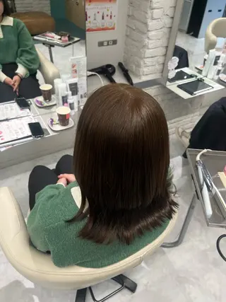 ミディアム Lee 堀江所属・Lee堀江 Yuuhaのヘアスタイル