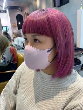 カラー ルーツカラー/ デザインカラー/井川のヘアスタイル