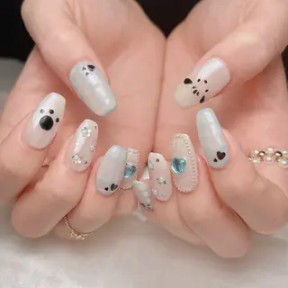 ネイル junna のぞいてねのネイルデザイン