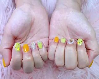 ネイル ネイルサロンキュアイスト所属・キュアイスト アコパラジェル調布のネイルデザイン