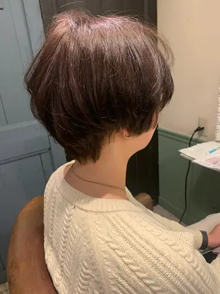 ショート 小沼采唯👧🏼 海好きオヌちゃんのヘアスタイル