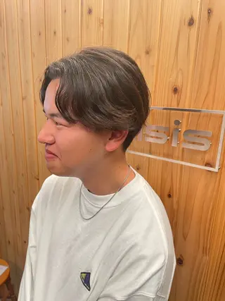 パーマ メンズ lift by mag所属・ユナ ナチュラル／透明感のヘアスタイル