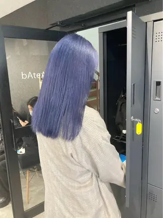 ミディアム カラー 💎透明感カラー💎 bAteAu あまねのヘアスタイル