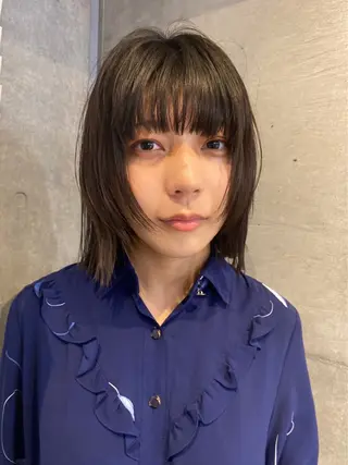 ショート 室谷 侑奈のヘアスタイル