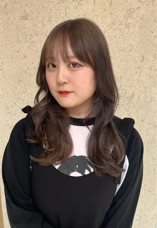 ロング カラー 平間 稔希のヘアスタイル