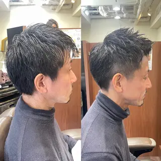 ショート メンズ トレサンパ所属・💈トレサンパ 💈金山駅✂︎愛実のヘアスタイル