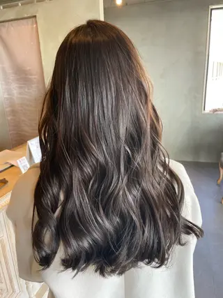 ロング カラー GIFT 西宮北口店 【ギフト】所属・石山  健太 /縮毛矯正/髪質改善のヘアスタイル