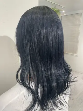 セミロング カラー 透明感🫧ナチュラル 🍀りんたろうのヘアスタイル